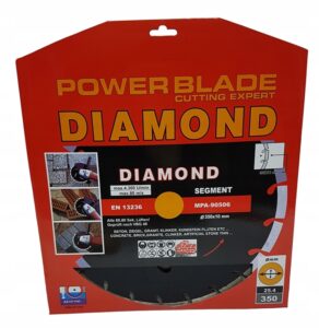 Tarcza Diamentowa Powerblade 90506 do Betonu 350mm Segmentowa-2