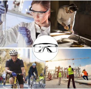 Okulary Ochronne Gogle Robocze Bezbarwne bhp-14