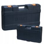 Zestaw Narzedzi aku 2x 4ah 21v 2w1 Szlifierka Wiertarko-wkretarka Udar Blac-8