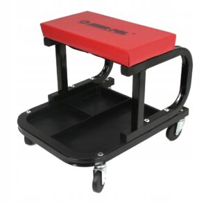 Taboret Stolek Warsztatowy Szerokie Siedzisko Kola-2