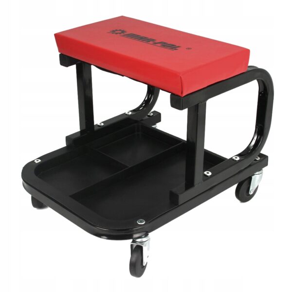 Taboret Stolek Warsztatowy Szerokie Siedzisko Kola-2