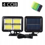 Lampa Solarna led Czujnik Ruchu Osobny Panel cob-11