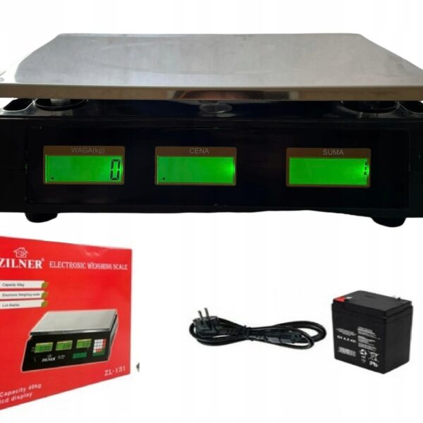 Elektroniczna Waga Sklepowa lcd Kalkulacyjna 40 kg-2