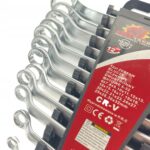 Klucze Oczkowe 6-32mm 12szt Zestaw Kluczy Cr-v-2