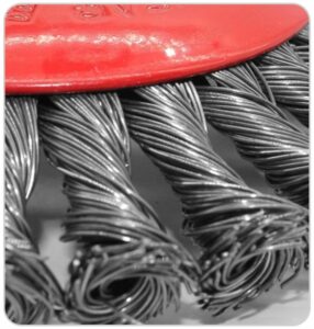 Szczotka Druciana 125mm m14 Drut Skrecany Boczna-11