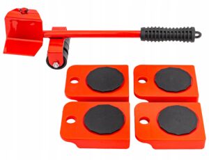 Zestaw do Transportu Przesuwania Mebli 150 kg 5el