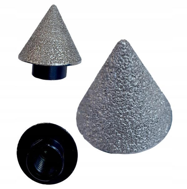 Frez Diamentowy Stozkowy Stozek Gwint m14 2-38mm