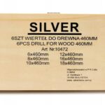 Zestaw Wiertel 6el 460 mm Wiertla do Drewna 6-18mm-2