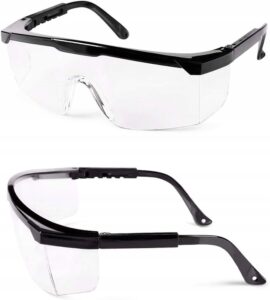 Okulary Ochronne Gogle Robocze Bezbarwne bhp-15