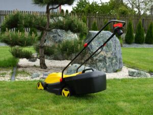 Kosiarka Elektryczna do Trawy 32cm Mocna 2200w-3