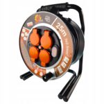 Przedluzacz Bebnowy Ogrodowy 25 m 4 Szt. Gniazd z Szybka Ladowarka usb-7