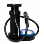 Pompka Rowerowa Samochodowa Nozna z Manometrem-7
