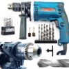 MOCNA WIERTARKA UDAROWA 13MM 1450W EUROTEC 13MM