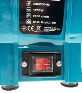 Szlifierka Stolowa 2w1 Kamien +szczotka 1250w-6