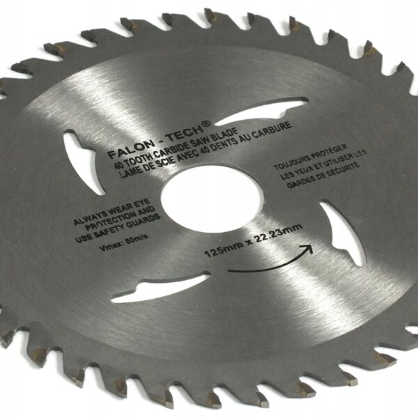 Tarcza Tnaca do Drewna i Plyt 125 mm 60t Zebow Widia-2