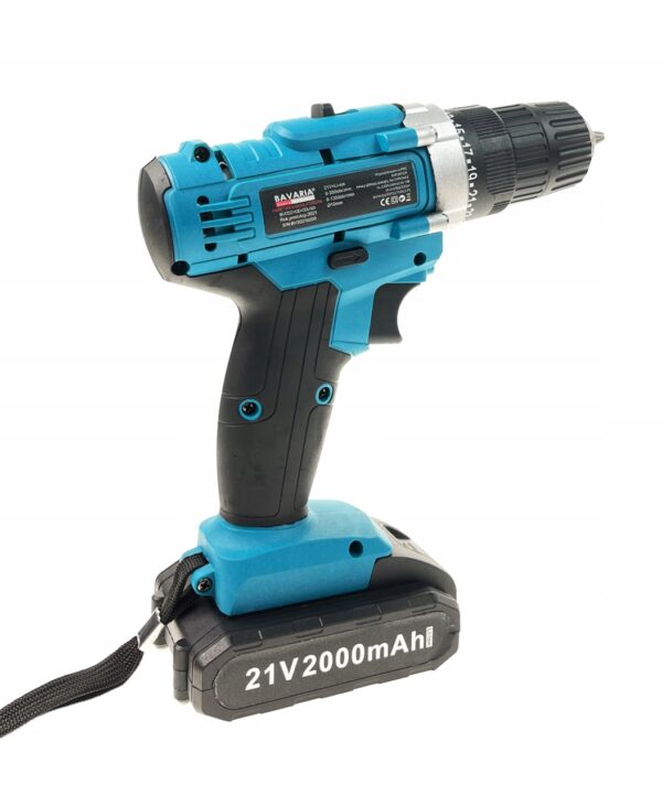WIERTARKO WKRETARKA LI-ION 21V LED BITY FULL OPCJA-6
