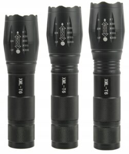 Mocna Latarka Taktyczna Zoom Xml-t6 Duzy Zasieg-2