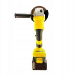 Szlifierka Katowa Akumulatorowa z Regulacja Obrotow 24v 6ah 125mm-8