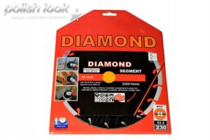 Tarcza Diamentowa Segmentowa Betonu Kostki 230mm-5