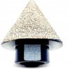 Frez Diamentowy Stozkowy Stozek Gwint m14 2-38mm-2