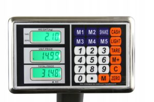 Waga Przemyslowa Magazynowa 300kg Elektroniczna Duza Platforma led Bateria-5