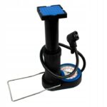 Pompka Rowerowa Samochodowa Nozna z Manometrem-8