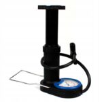 Pompka Rowerowa Samochodowa Nozna z Manometrem-5