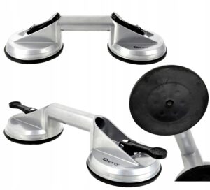 Uchwyt Przyssawka do Noszenia Szyb 2x115mm 80kg