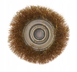 Szczotka Druciana Czolowa Miedziowana 75mm m14-3