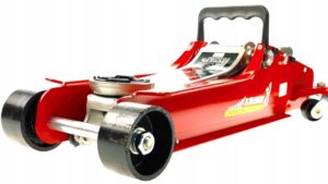 Podnosnik SAMOCHODOWY Zaba Lewarek 2,5T Guma NISKI-6