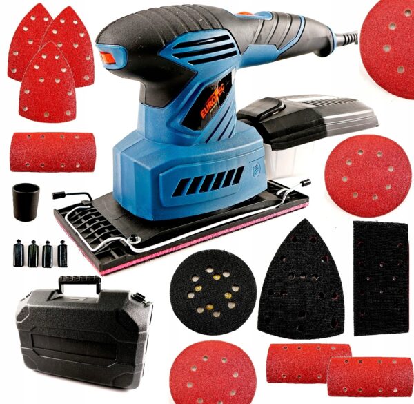 Szlifierka Oscylacyjna do Gipsu Drewna Mocna 1500w 4w1