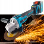 Szlifierka Katowa Akumulatorowa z Regulacja Obrotow 24v 5ah 125mm-13