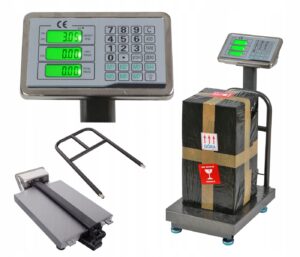 Waga Magazynowa Sklepowa Przemyslowa Platformowa Elektroniczna lcd 150kg