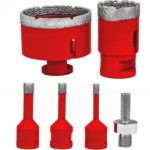 Zestaw Wiertel Diamentowych Otwornice Gresu 6-68mm-2