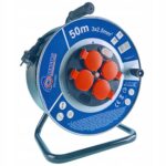 Przedluzacz Bebnowy Ogrodowy Budowany 50m 3×2.5mm Supercena-10