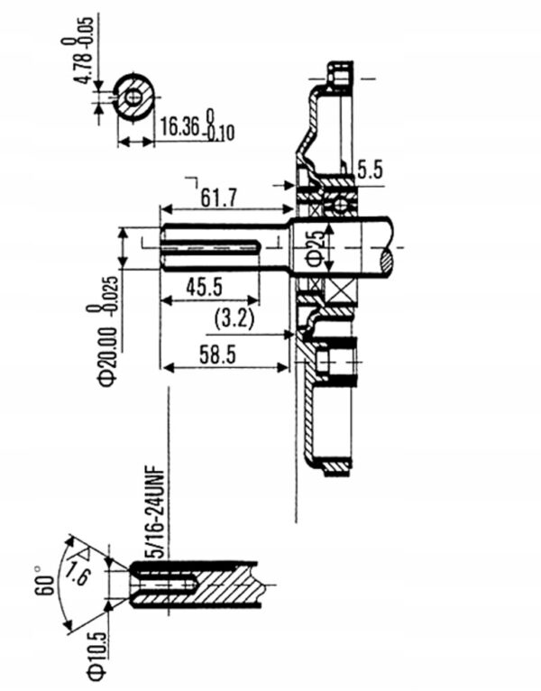 Silnik 6,5km Spalinowy nie Honda Zageszczarki 20mm-10
