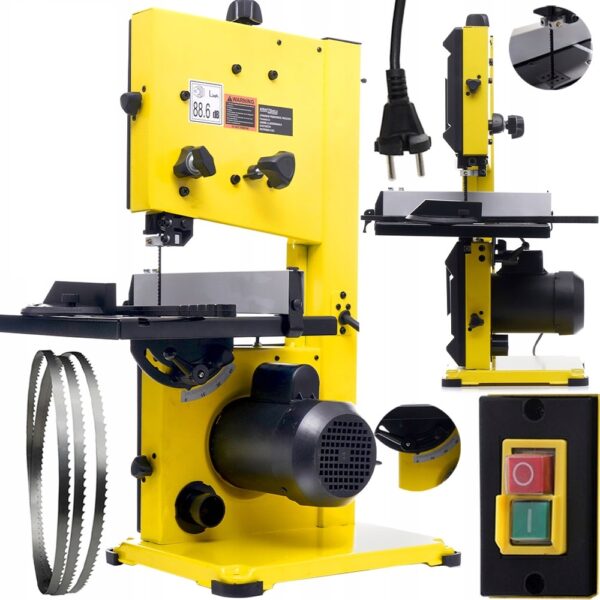 Pila Pilarka Przecinarka Tasmowa 850w Kraft&dele Kd5294 Rozsuwany Stol
