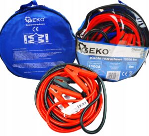 Kable Przewody Rozruchowe 1500a 6m Pokrowiec moc