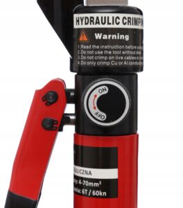 Praska Zaciskarka Hydrauliczna 4-70mm 6t-6