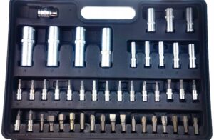 Zestaw Kluczy 94 cz. Klucze Nasadowe Torx Imbus-15