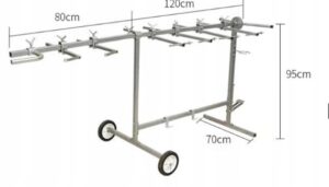Stojak, Wozek Lakierniczy Obrotowy-7