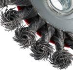 Szczotka Druciana 125mm m14 Drut Skrecany Boczna-7