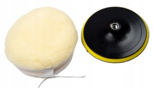 Polerka Samochodowa Szlifierka +4gabki Pasta Filc-8