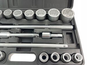 Klucze Nasadowe 21el. 3/4″ 19-50mm tir bus 12-5