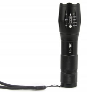 Mocna Latarka Taktyczna Zoom Xml-t6 Duzy Zasieg-8