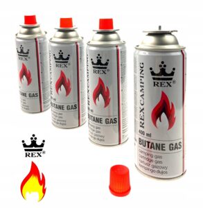 Kartusz gazowy 400ml X4 GAZ NABOJ DO KUCHENEK