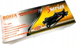 Podnosnik SAMOCHODOWY Zaba Lewarek 2,5T Guma NISKI-14