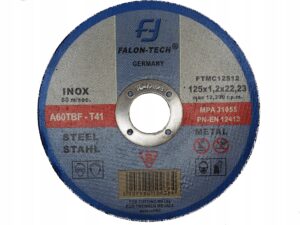 25szt Tarcze do Ciecia Metalu Falon Tech 125 x 1.2-6