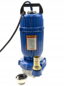 Pompa do Wody Czystej i Brudnej z Sitem 2650w + waz pcv 20m 1″-9