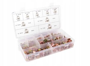 Opaski Sprezynowe Zaciskowe Obejmy 135 Sztuk-8